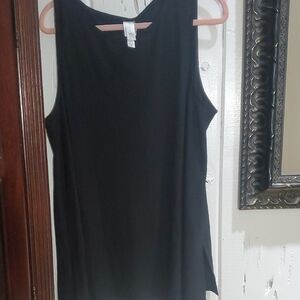 Black Sleeveless Top by Wynne
